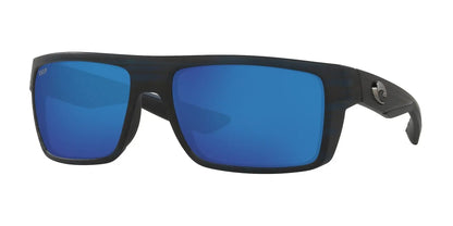 Costa MOTU 6S9055 Sunglasses Matte Black Teak / Blue Mirror