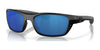 Costa WHITETIP 6S9056 Sunglasses | Size 58 / Blackout / Blue Mirror (Polarized) (3P 12.6%) №905604