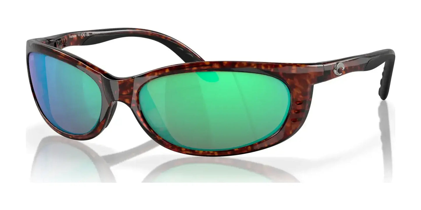 Costa FATHOM 6S9058 Sunglasses Tortoise / Green Mirror