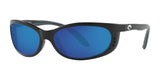 Costa FATHOM OMNIFIT 6S9058F Sunglasses Matte Black / Blue Mirror (Polarized)