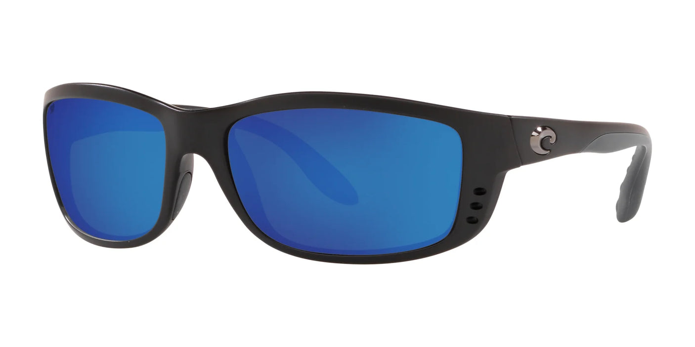 Costa ZANE 6S9059 Sunglasses Matte Black / Blue Mirror (Polarized)