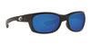 Costa TREVALLY 6S9065 Sunglasses | Size 54 / Matte Black №906503 / Blue Mirror (Polarized) (3P 10%)