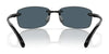 Costa BALLAST 6S9071 Sunglasses | Size 60 / Shiny Black / Gray (Polarized) (3P 14%) №907102