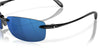 Costa BALLAST 6S9071 Sunglasses | Size 60 / Shiny Black / Gray (Polarized) (3P 14%) №907102