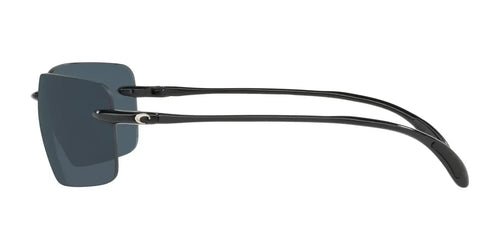 Costa GULF SHORE 6S9074 Sunglasses / Size 66 / Shiny Black / Gray (Polarized) (3P 14%) №907402