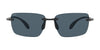 Costa GULF SHORE 6S9074 Sunglasses | Size 66 / Shiny Black / Gray (Polarized) (3P 14%) №907402
