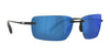 Costa GULF SHORE 6S9074 Sunglasses | Size 66 / Shiny Black / Gray (Polarized) (3P 14%) №907402