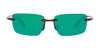 Costa OYSTER BAY 6S9075 Sunglasses | Size 61 / Tortoise №907503 / Green Mirror (3P 11.4%)