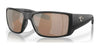 Costa BLACKFIN PRO 6S9078 Sunglasses | Size 60 / Matte Black / Copper Silver Mirror (Polarized) (3P 12%) №907803