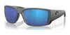 Costa BLACKFIN PRO 6S9078 Sunglasses | Size 60 / Matte Gray / Blue Mirror (Polarized) (3P 10%) №907809