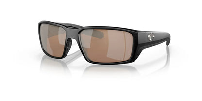 Costa FANTAIL PRO 6S9079 Sunglasses Matte Black / Copper Silver Mirror