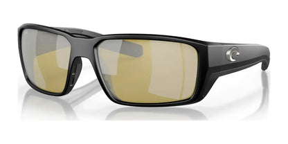 Costa FANTAIL PRO 6S9079 Sunglasses Matte Black / Sunrise Silver Mirror