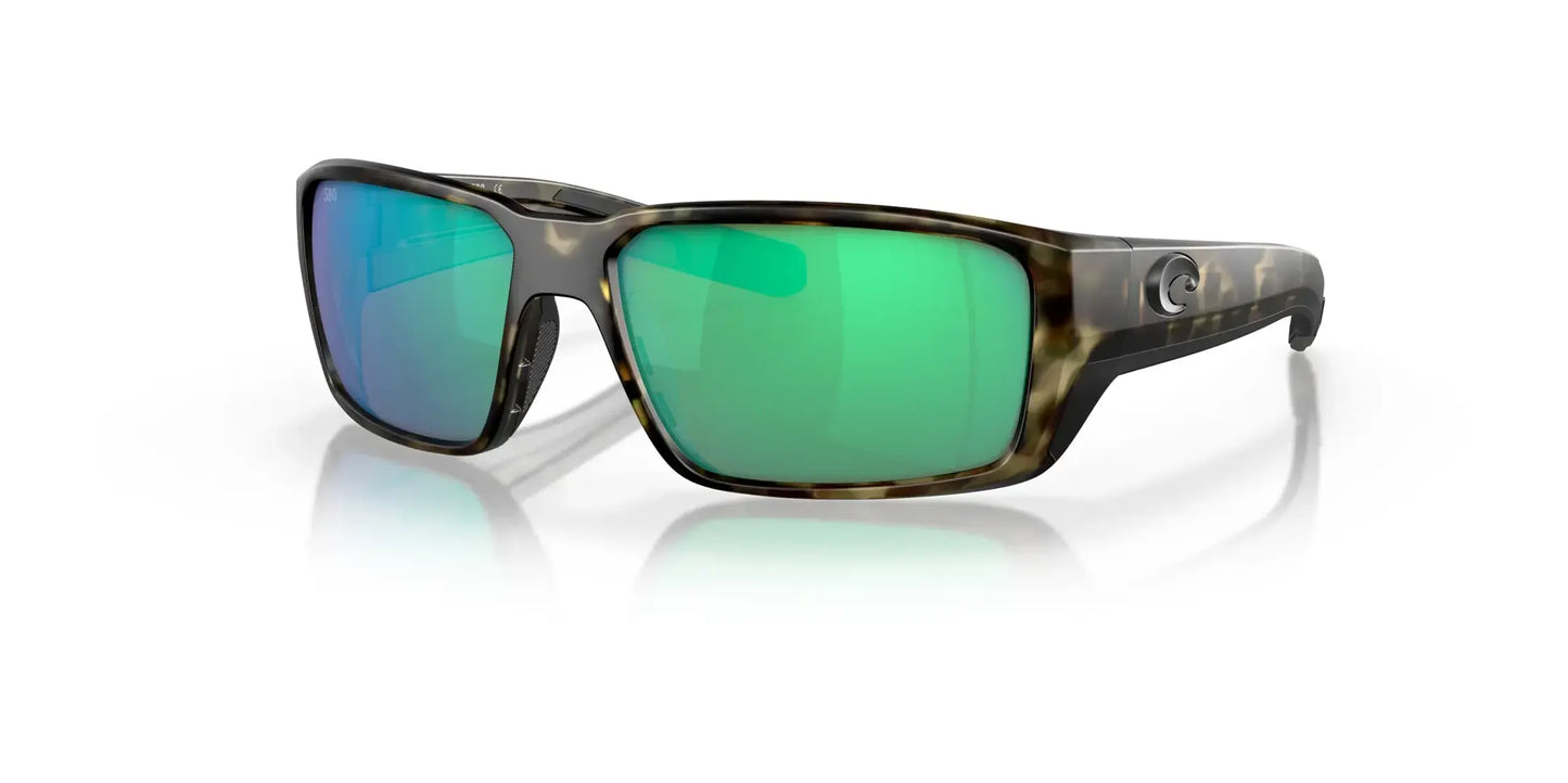 Costa FANTAIL PRO 6S9079 Sunglasses Matte Wetlands / Green Mirror