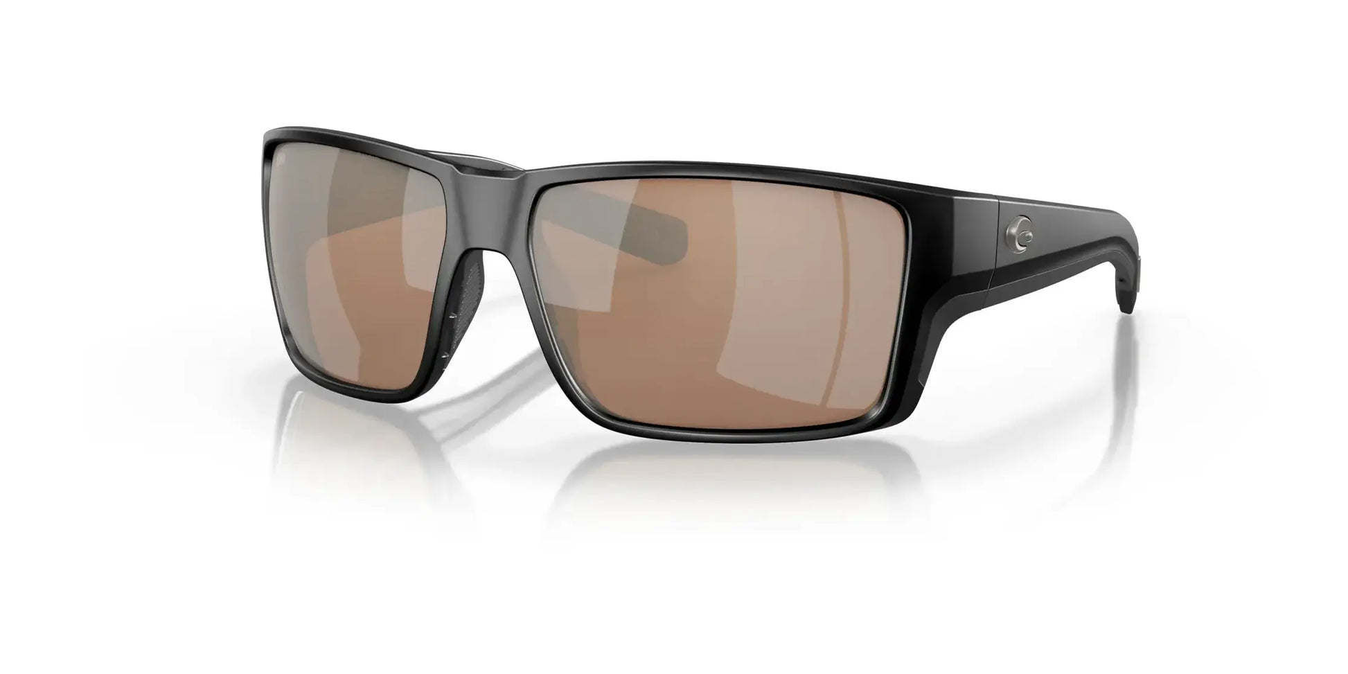 Costa REEFTON PRO 6S9080 Sunglasses Matte Black / Copper Silver Mirror