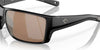 Costa REEFTON PRO 6S9080 Sunglasses | Size 63 / Matte Black / Rose (Polarized) (3P 13.49%) №908019