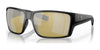 Costa REEFTON PRO 6S9080 Sunglasses | Size 63 / Matte Black / Sunrise Silver Mirror (Polarized) (2P 24%) №908006