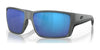 Costa REEFTON PRO 6S9080 Sunglasses | Size 63 / Matte Gray / Blue Mirror (Polarized) (3P 10%) №908007