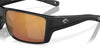 Costa REEFTON PRO 6S9080 Sunglasses | Size 63 / Matte Black / Rose (Polarized) (3P 13.49%) №908019