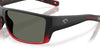 Costa REEFTON PRO 6S9080 Sunglasses | Size 63 / Matte Black / Rose (Polarized) (3P 13.49%) №908019