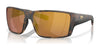 Costa REEFTON PRO 6S9080 Sunglasses | Size 63 / Matte Tortoise / Gold Mirror 580G (Polarized) (3P 12.7%) №908017