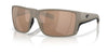 Costa REEFTON PRO 6S9080 Sunglasses | Size 63 / Matte Sand / Copper Silver Mirror (Polarized) (3P 12%) №908021