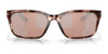 Costa PALMAS 6S9081 Sunglasses | Size 57 / Coral Tortoise / Copper Silver Mirror (Polarized) (3P 11.8%) №908105