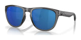 Costa IRIE 6S9082 Sunglasses Gray Crystal / Blue Mirror (Polarized)