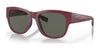 Costa CALETA 6S9084 Sunglasses | Size 55 / Net Plum / Gray (Polarized) (3P 10%) №908401