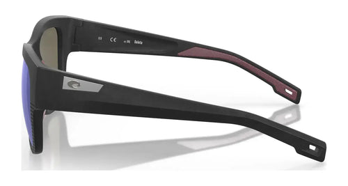 Costa CALETA 6S9084 Sunglasses / Size 55 / Net Black / Blue Mirror (Polarized) (3P 10%) №908402