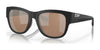 Costa CALETA 6S9084 Sunglasses | Size 55 / Net Black / Copper Silver Mirror (Polarized) (3P 12%) №908403