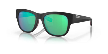 Costa CALETA 6S9084 Sunglasses Net Black / Green Mirror