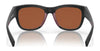 Costa CALETA 6S9084 Sunglasses | Size 55 / Net Black / Blue Mirror (Polarized) (3P 10%) №908402