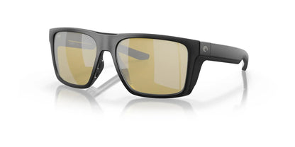 Costa LIDO 6S9104 Sunglasses Matte Black / Sunrise Silver Mirror