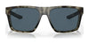 Costa LIDO 6S9104 Sunglasses | Size 57 / Matte Black / Gray (Polarized) (3P 10%) №910404
