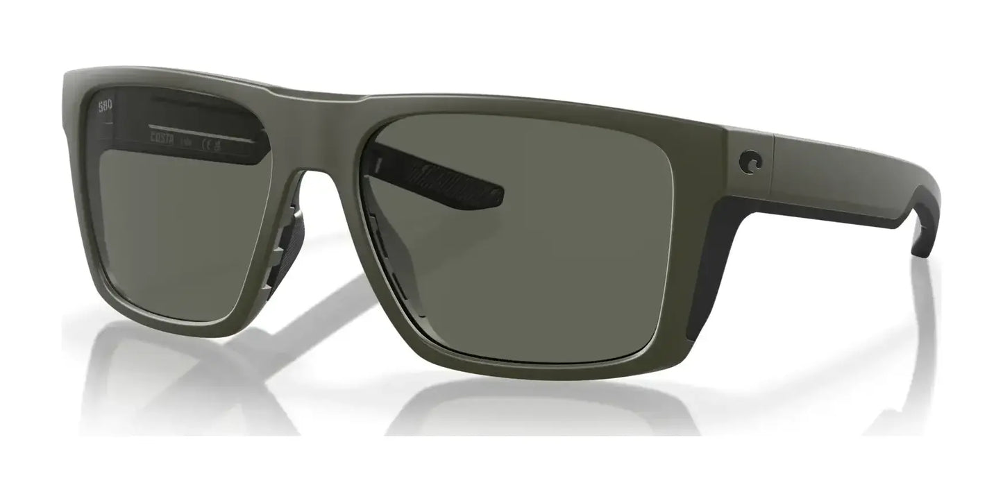 Costa LIDO 6S9104 Sunglasses Matte Olive / Gray