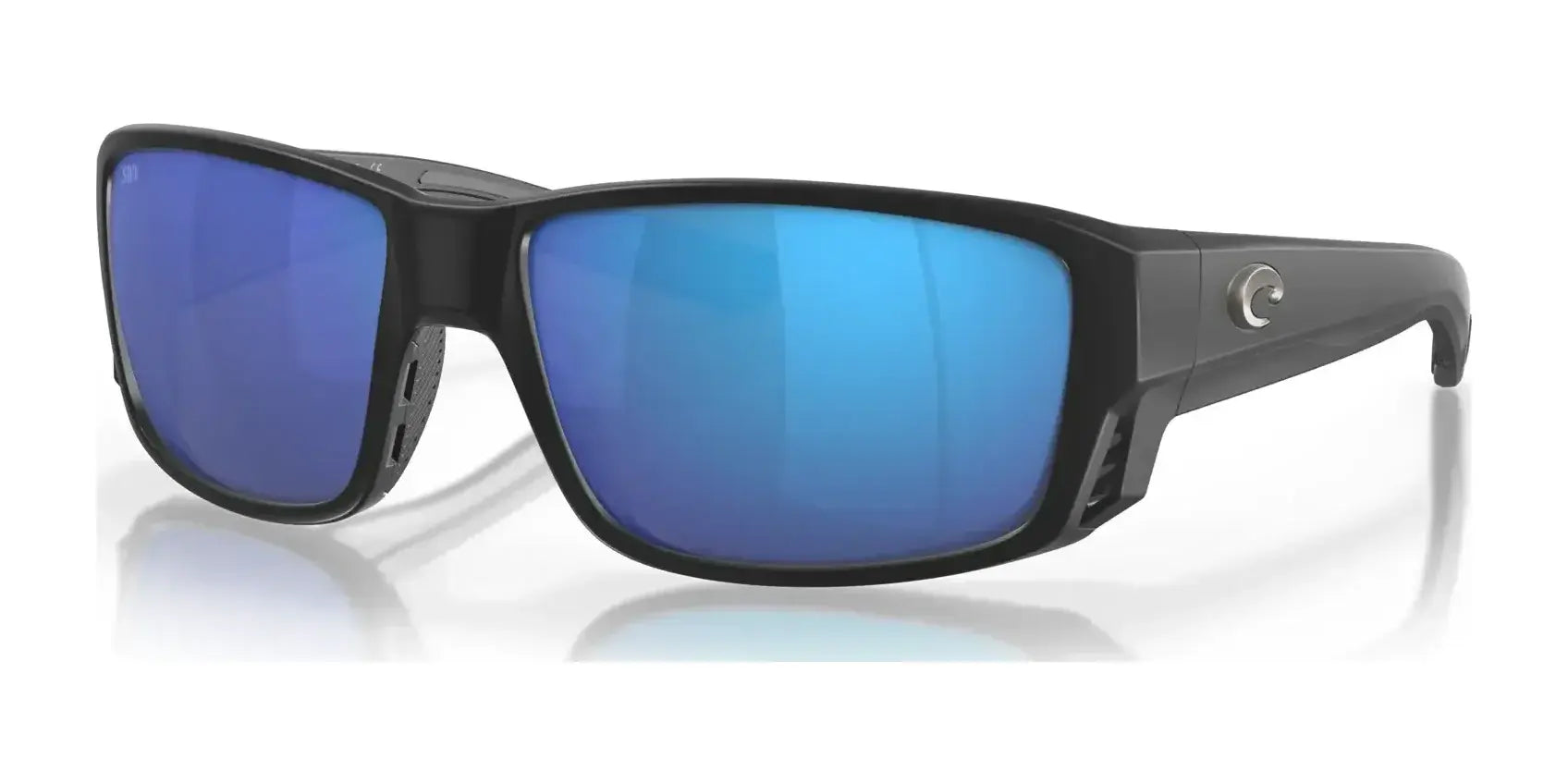 Costa TUNA ALLEY PRO 6S9105 Sunglasses Matte Black / Blue Mirror (Polarized)