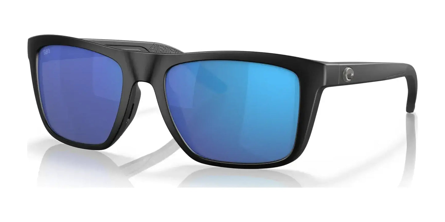 Costa MAINSAIL 6S9107 Sunglasses Matte Black / Blue Mirror