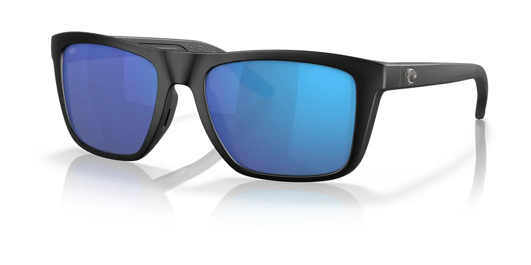 Costa MAINSAIL 6S9107 Sunglasses Matte Black / Blue Mirror