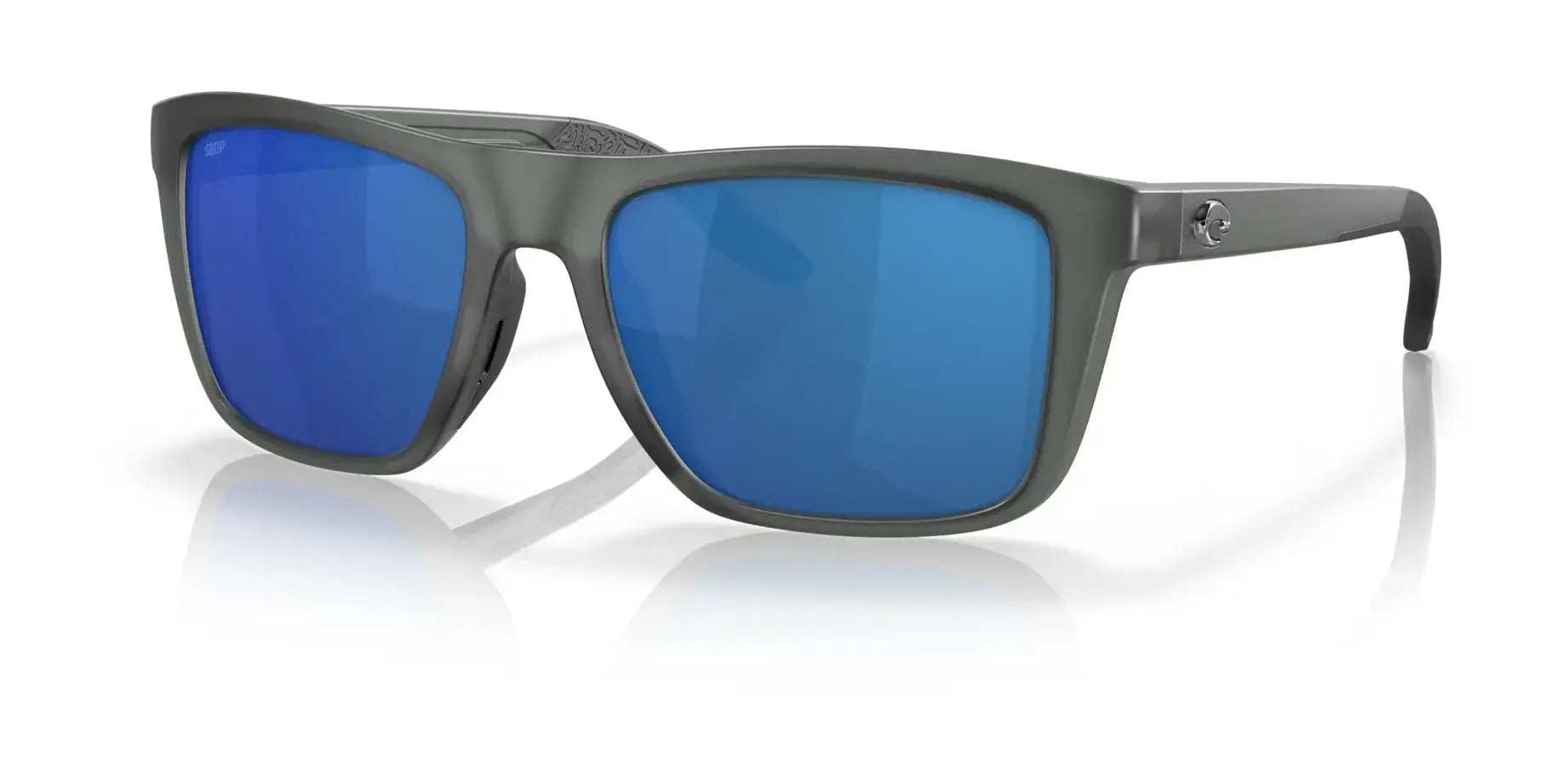 Costa MAINSAIL 6S9107 Sunglasses Gray Crystal / Blue Mirror