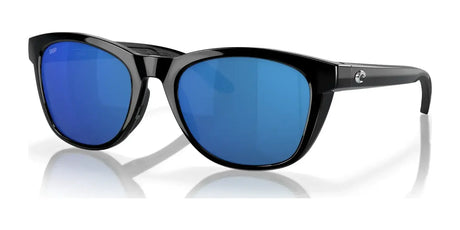 Costa ALETA 6S9108 Sunglasses Black / Blue Mirror (Polarized)