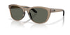 Costa ALETA 6S9108 Sunglasses | Size 54 / Matte Brown Smoke / Gray (Polarized) (3P 10%) №910810