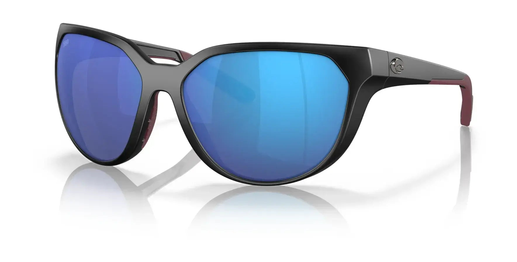 Costa MAYFLY 6S9110 Sunglasses Matte Black / Blue Mirror