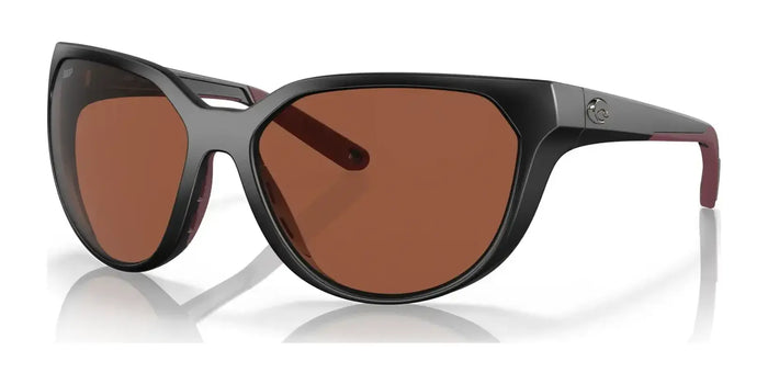 Costa MAYFLY 6S9110 Sunglasses | Size 58 / Matte Black / Copper (Polarized) (3P 12%) №911003
