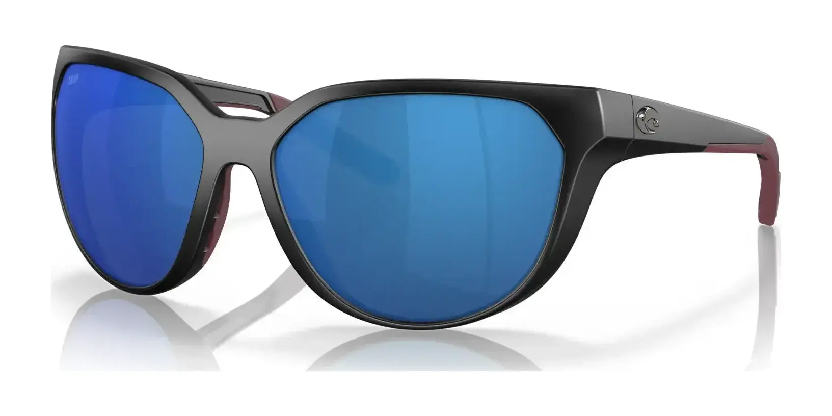 Costa MAYFLY 6S9110 Sunglasses Matte Black / Blue Mirror