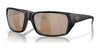Costa TAILFIN 6S9113 Sunglasses / Matte Black / Copper Silver Mirror (Polarized) (3P 12%) №911304 / Size 57
