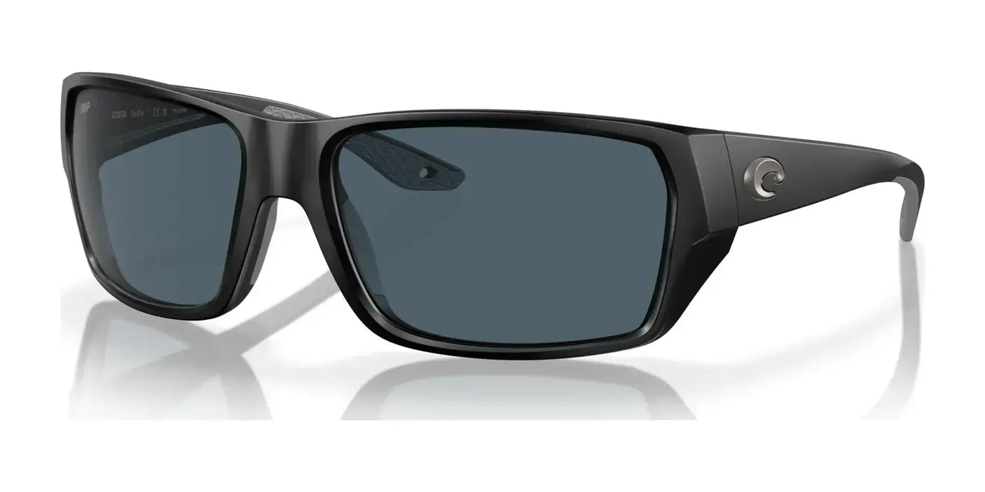 Costa TAILFIN 6S9113 Sunglasses Matte Black / Gray (Polarized)