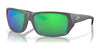 Costa TAILFIN 6S9113 Sunglasses / Matte Gray / Green Mirror 580p (Polarized) (3P 11.4%) №911311 / Size 57
