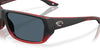 Costa TAILFIN 6S9113 Sunglasses / Matte Black / Green Mirror (Polarized) (3P 11.4%) №911307 / Size 60
