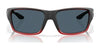 Costa TAILFIN 6S9113 Sunglasses / Matte Black / Green Mirror (Polarized) (3P 11.4%) №911307 / Size 60
