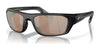 Costa WHITETIP PRO 6S9115 Sunglasses | Size 57 / Matte Black / Copper Silver Mirror (Polarized) (3P 12%) №911503